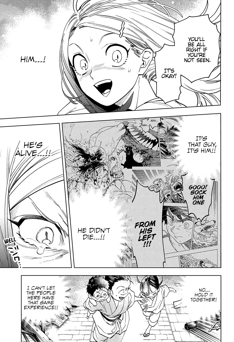 Kemono Jihen Chapter 48 page 38 - Chapter 48: Shining Maple Leaves