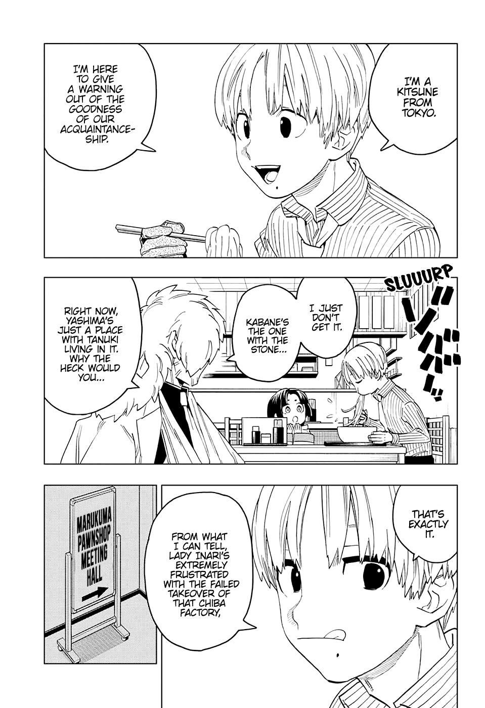 Kemono Jihen Chapter 48 page 7 - Chapter 48: Shining Maple Leaves