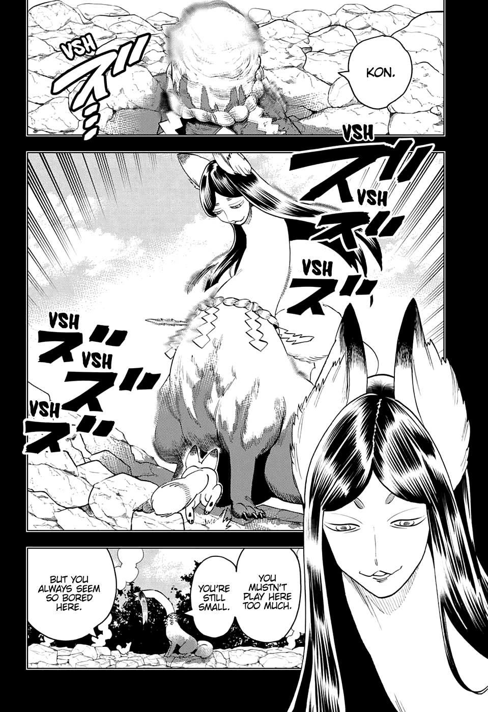 Kemono Jihen Chapter 49 page 14 - Chapter 49: Awakening