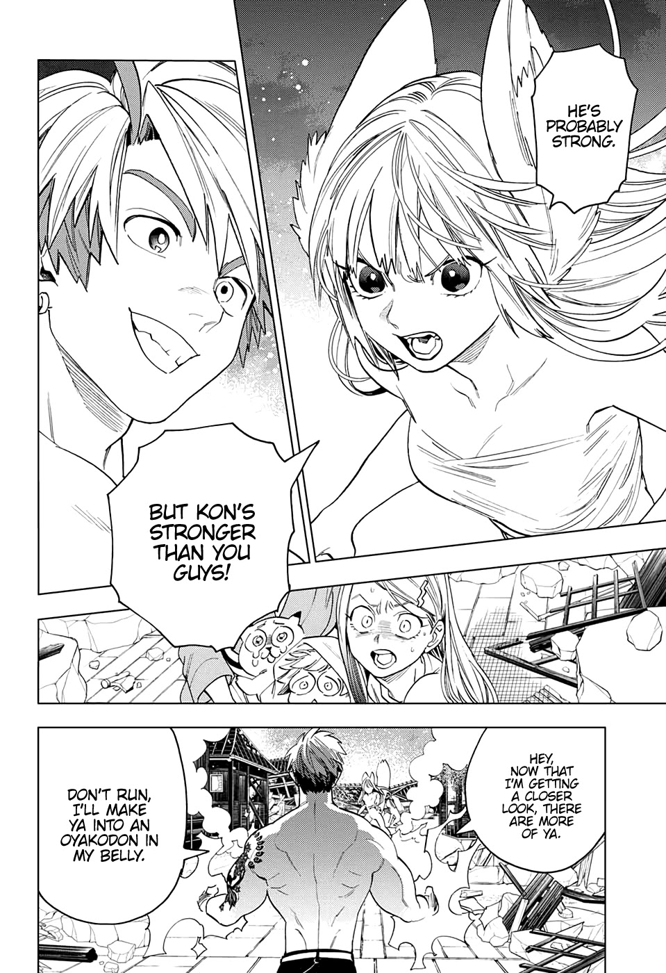 Kemono Jihen Chapter 49 page 8 - Chapter 49: Awakening