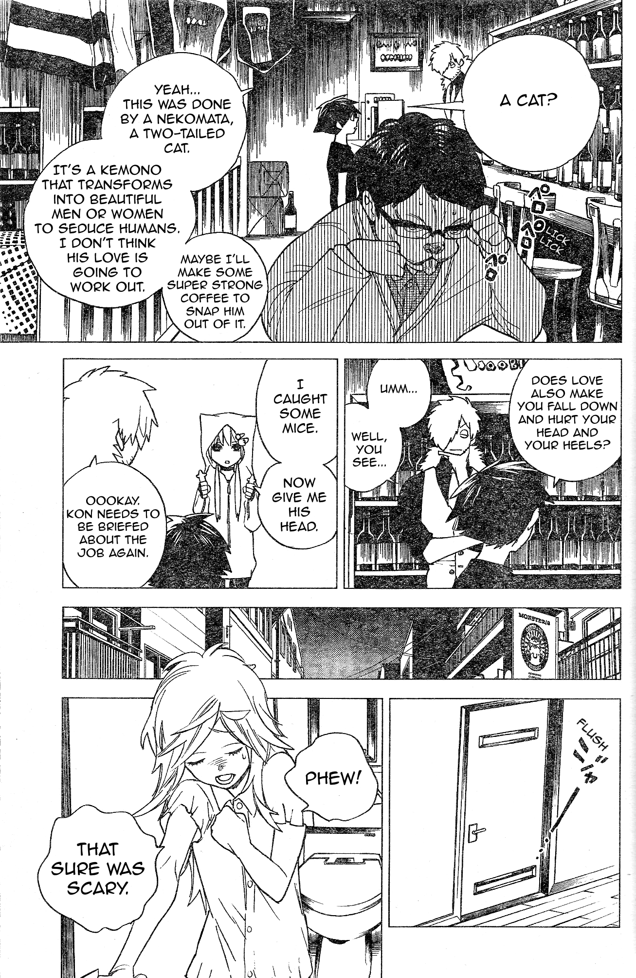 Kemono Jihen Chapter 5 page 21 - Chapter 5: The Cat from Shinjuku Ni-Chome
