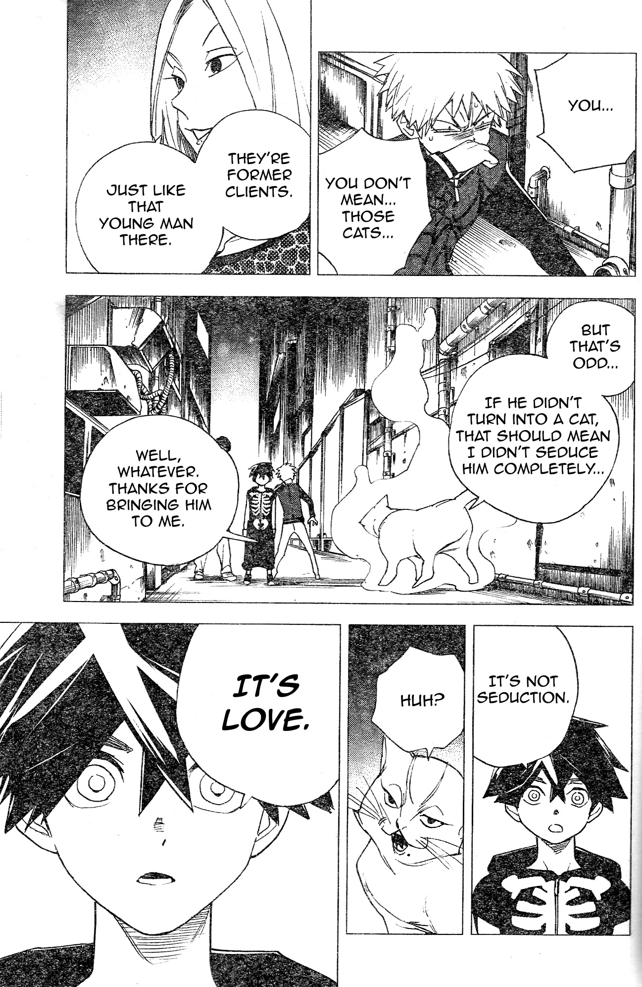 Kemono Jihen Chapter 5 page 33 - Chapter 5: The Cat from Shinjuku Ni-Chome