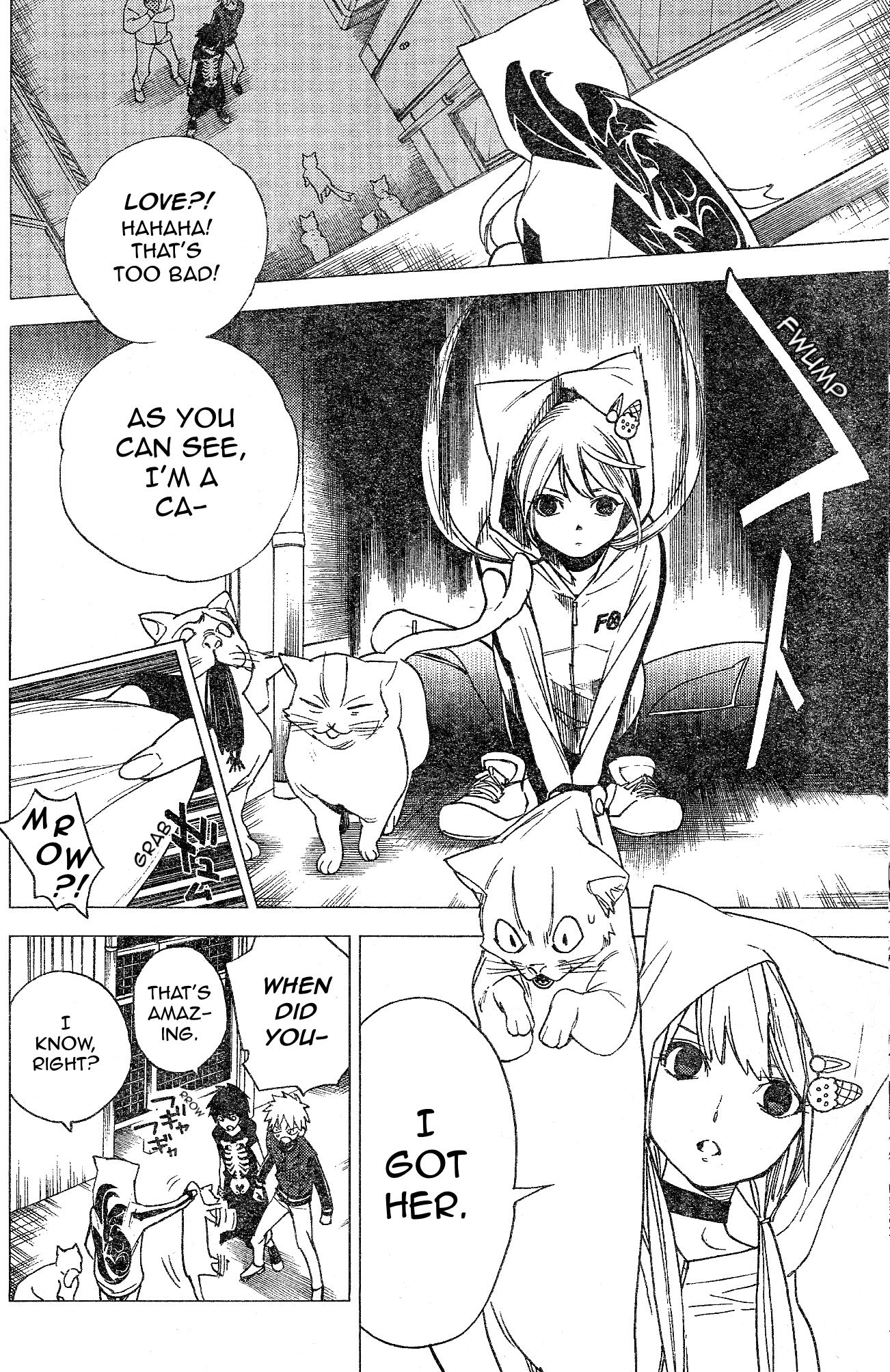 Kemono Jihen Chapter 5 page 34 - Chapter 5: The Cat from Shinjuku Ni-Chome