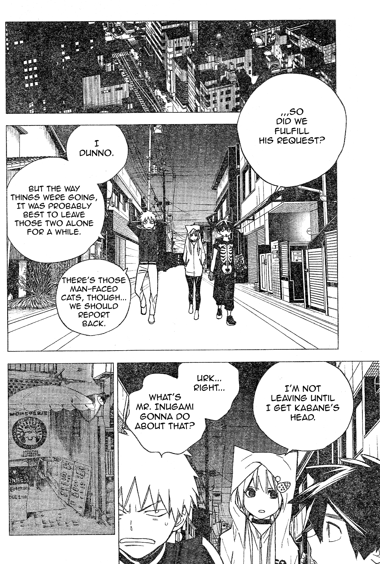 Kemono Jihen Chapter 5 page 38 - Chapter 5: The Cat from Shinjuku Ni-Chome