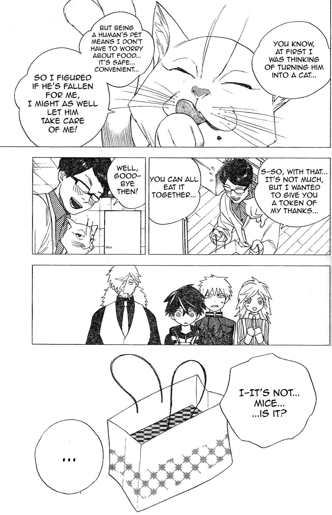 Kemono Jihen Chapter 5 page 45 - Chapter 5: The Cat from Shinjuku Ni-Chome