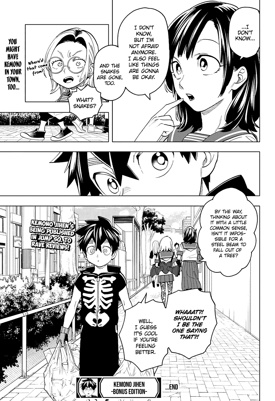 Kemono Jihen Chapter 50.6 page 33 - Chapter 50.6: Weekly Shonen Jump#7 Oneshot