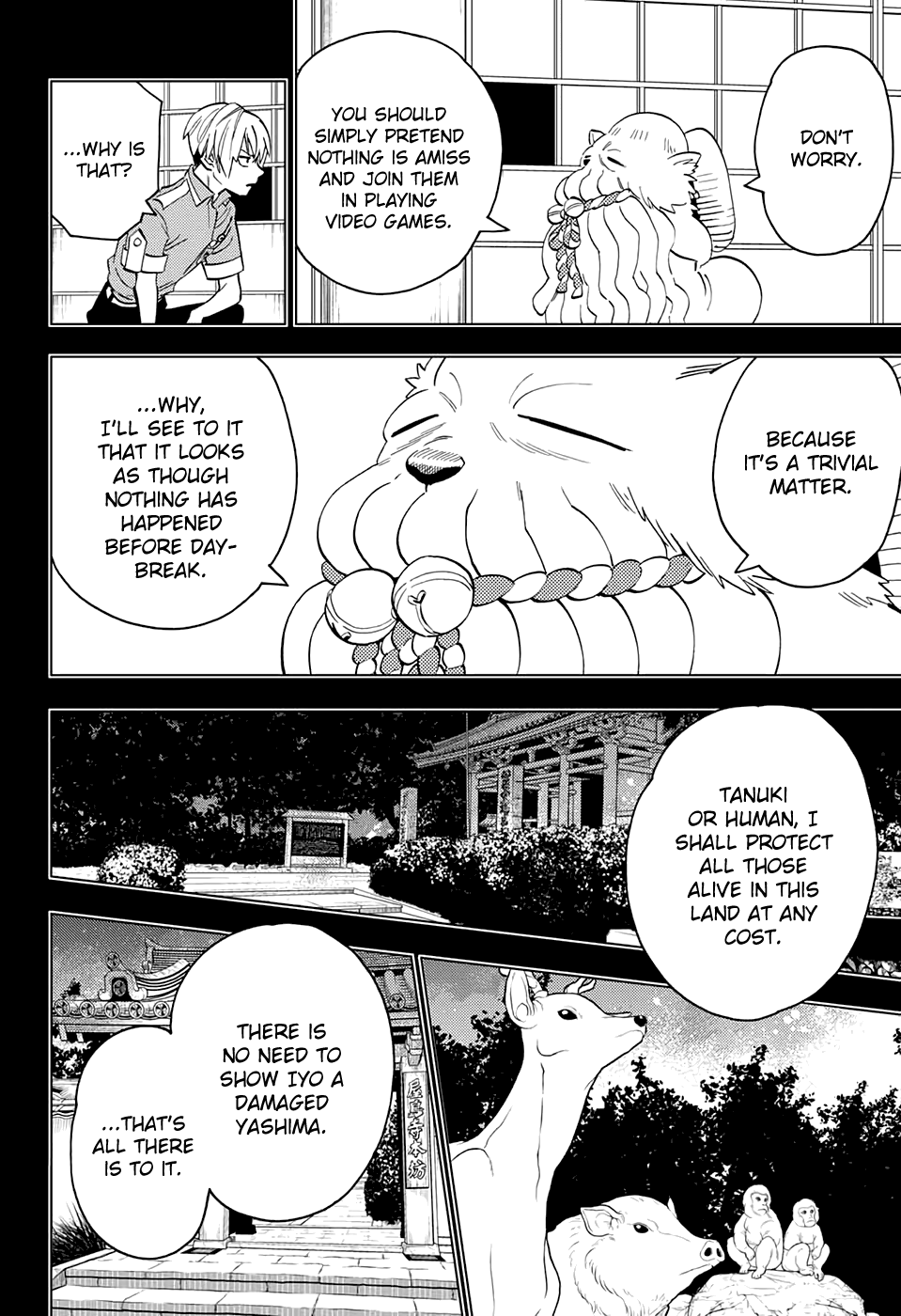 Kemono Jihen Chapter 50 page 13 - Chapter 50: Duty