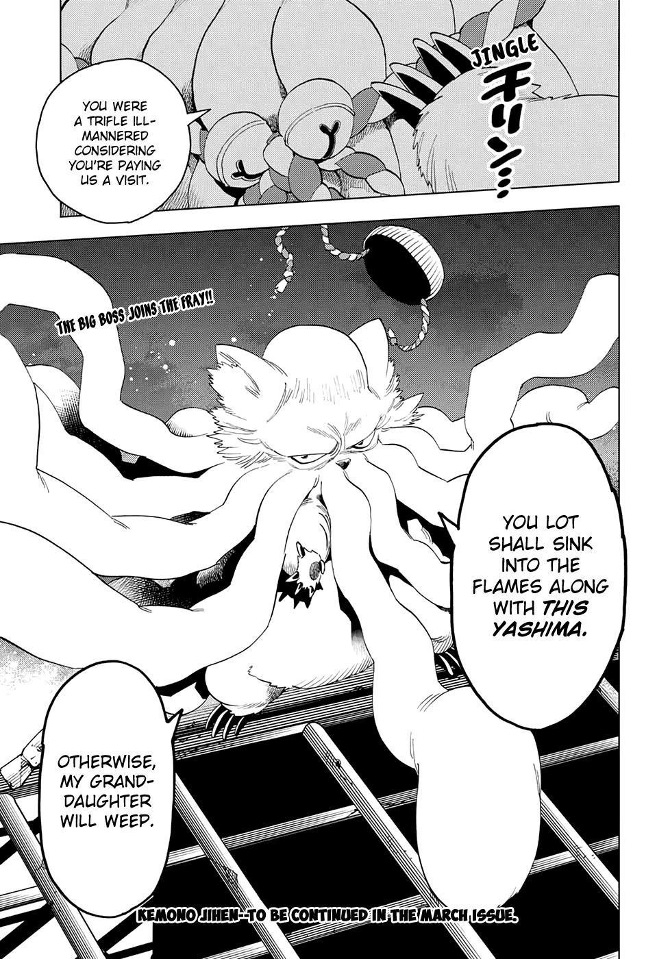 Kemono Jihen Chapter 50 page 34 - Chapter 50: Duty