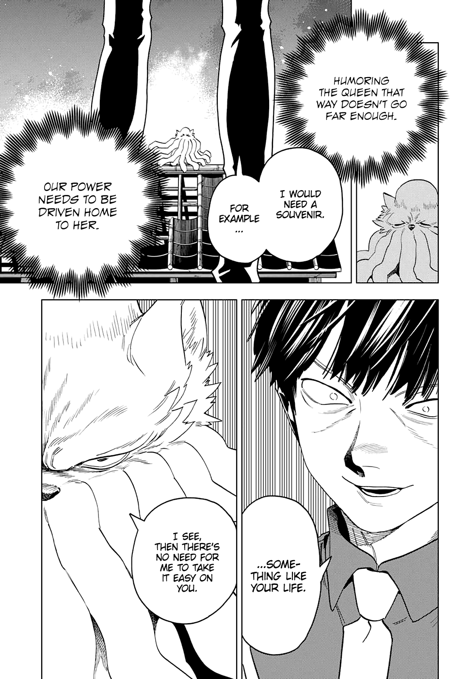 Kemono Jihen Chapter 51 page 12 - Chapter 51: Unseen Yashima