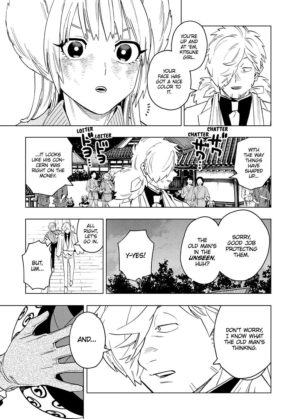 Kemono Jihen Chapter 51 page 36 - Chapter 51: Unseen Yashima