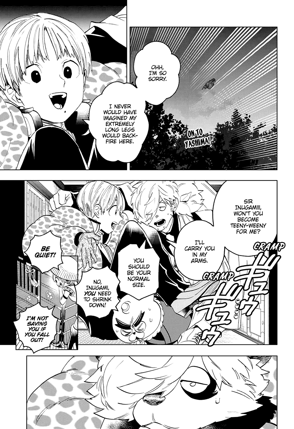 Kemono Jihen Chapter 51 page 4 - Chapter 51: Unseen Yashima