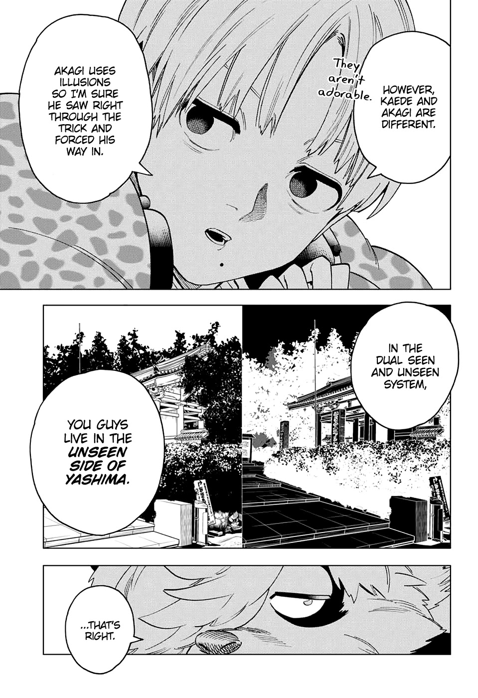 Kemono Jihen Chapter 51 page 6 - Chapter 51: Unseen Yashima