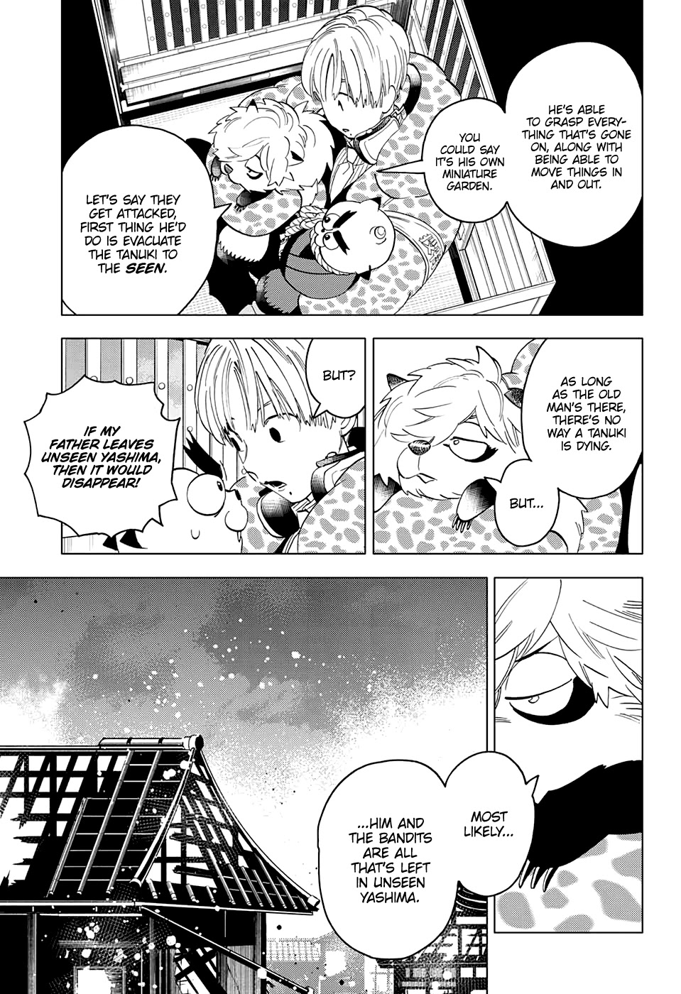 Kemono Jihen Chapter 51 page 8 - Chapter 51: Unseen Yashima