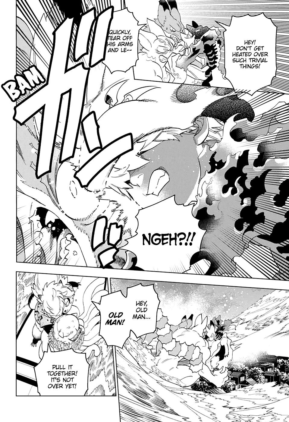 Kemono Jihen Chapter 54 page 13 - Chapter 54: Caliber