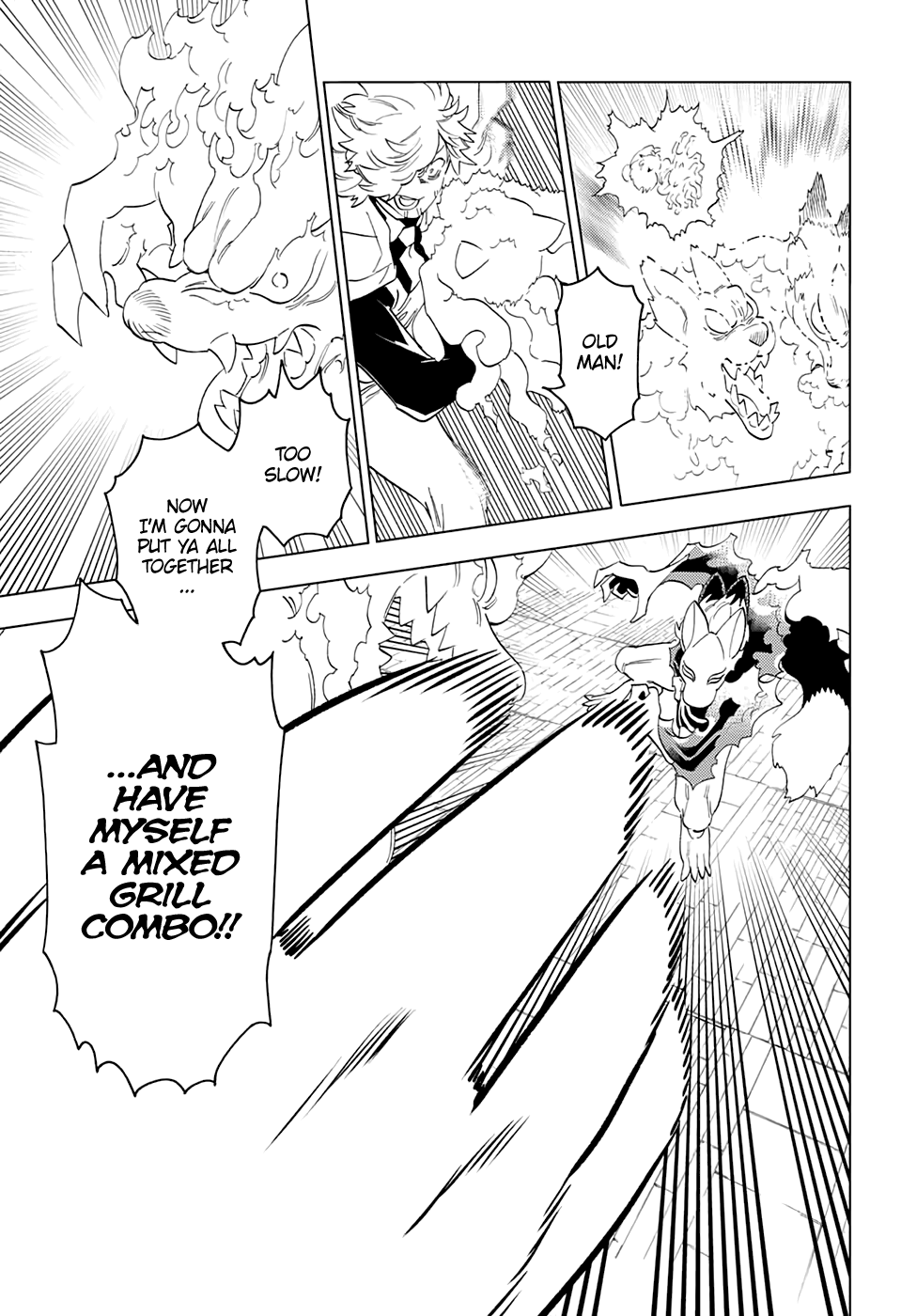 Kemono Jihen Chapter 54 page 21 - Chapter 54: Caliber