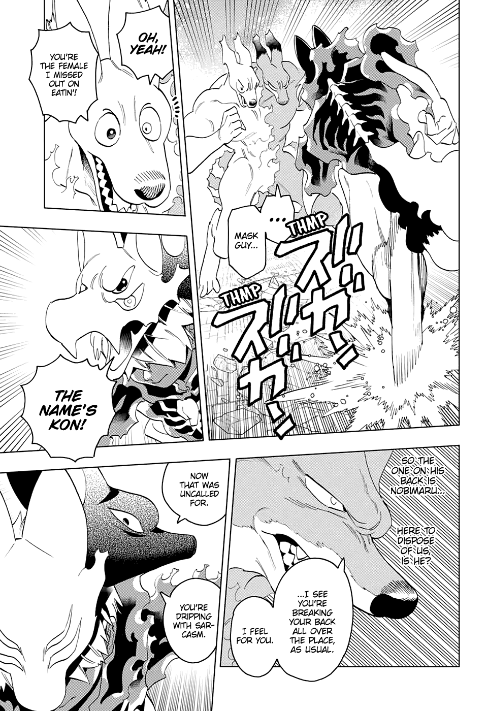 Kemono Jihen Chapter 54 page 8 - Chapter 54: Caliber