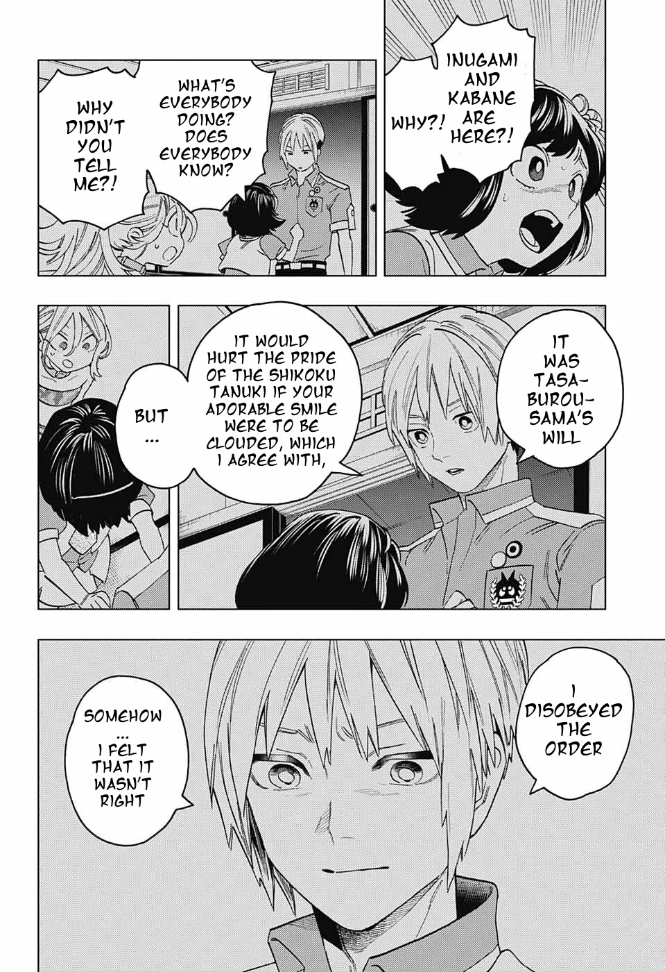 Kemono Jihen Chapter 55 page 14 - Chapter 55: Wind Blowing on the Hellfire