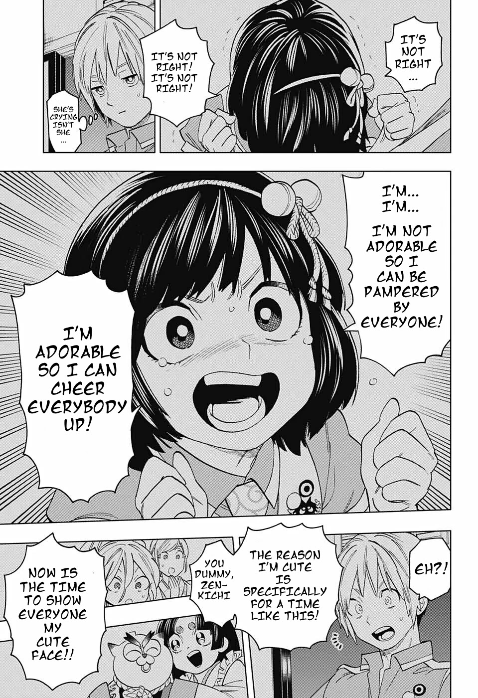 Kemono Jihen Chapter 55 page 15 - Chapter 55: Wind Blowing on the Hellfire