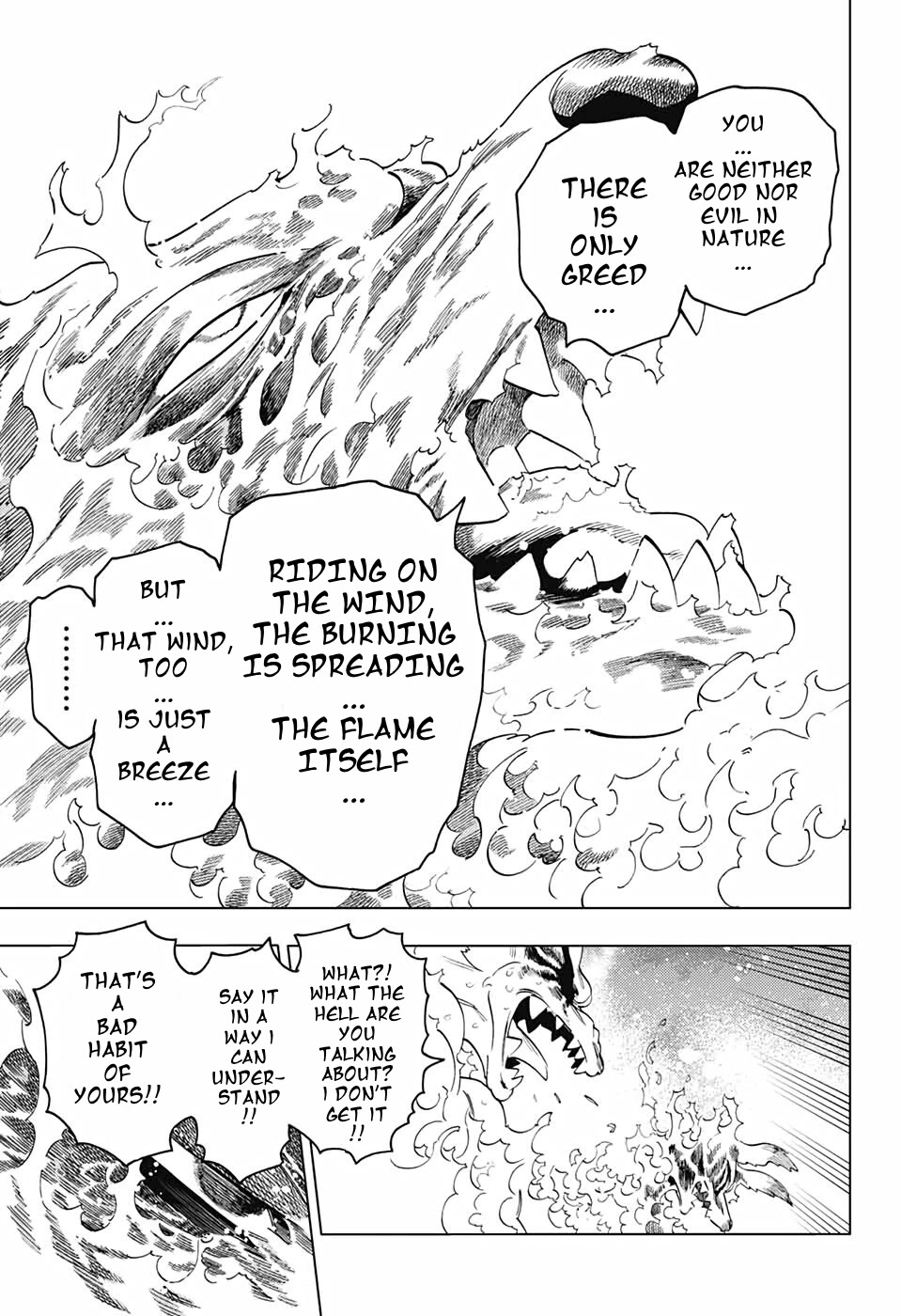 Kemono Jihen Chapter 55 page 23 - Chapter 55: Wind Blowing on the Hellfire