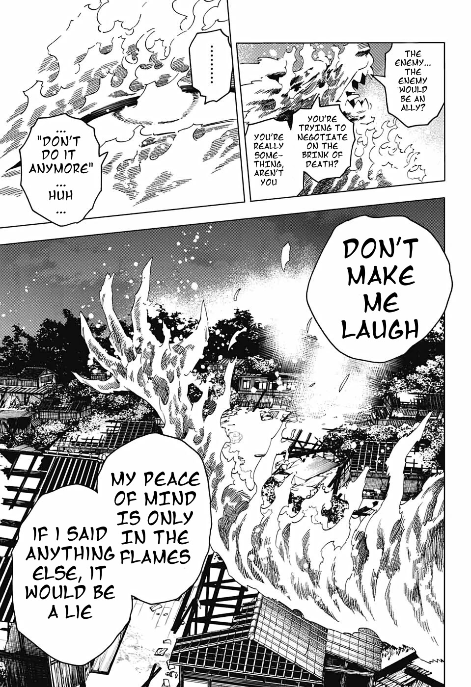 Kemono Jihen Chapter 55 page 27 - Chapter 55: Wind Blowing on the Hellfire