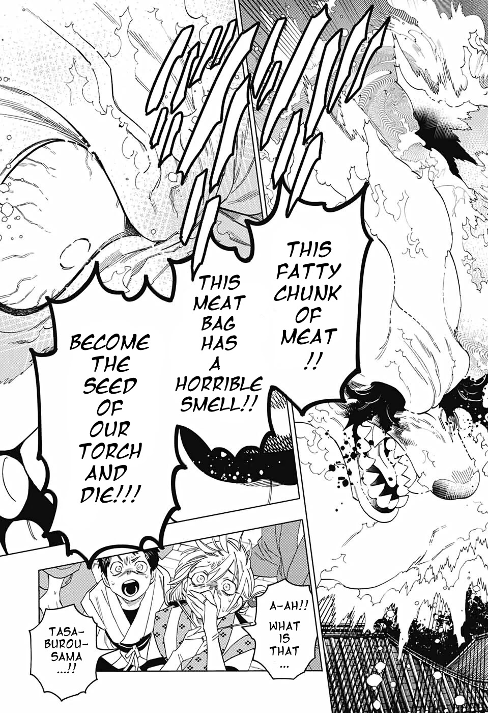 Kemono Jihen Chapter 55 page 3 - Chapter 55: Wind Blowing on the Hellfire