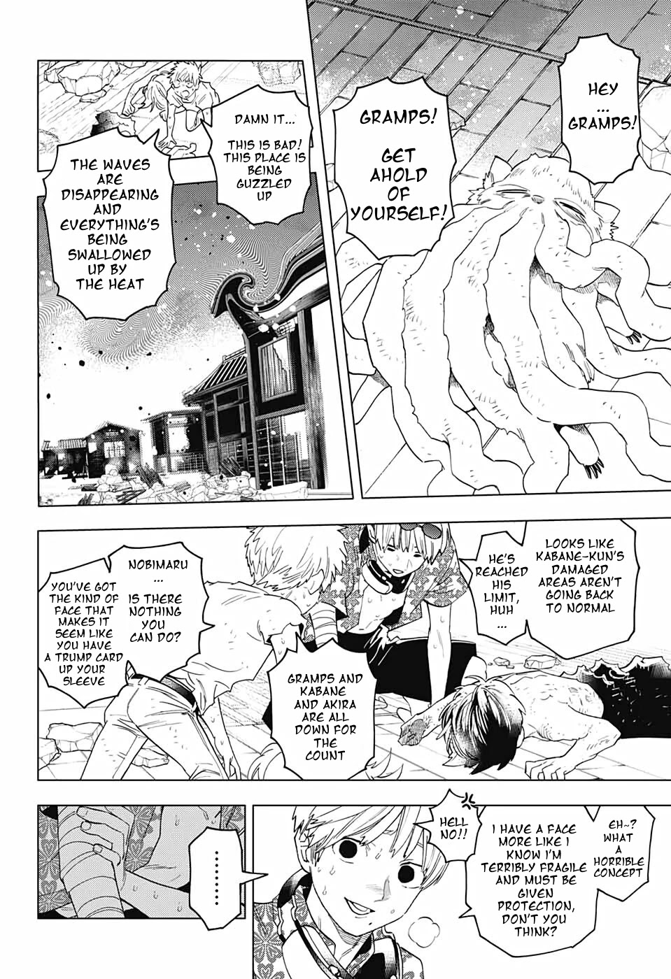 Kemono Jihen Chapter 55 page 6 - Chapter 55: Wind Blowing on the Hellfire