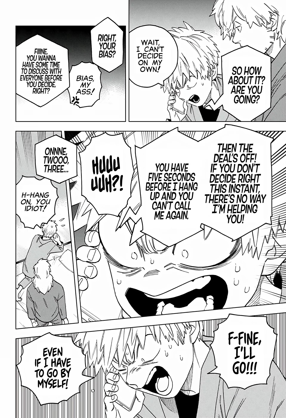 Kemono Jihen Chapter 57 page 22 - Chapter 57: Fallen Star