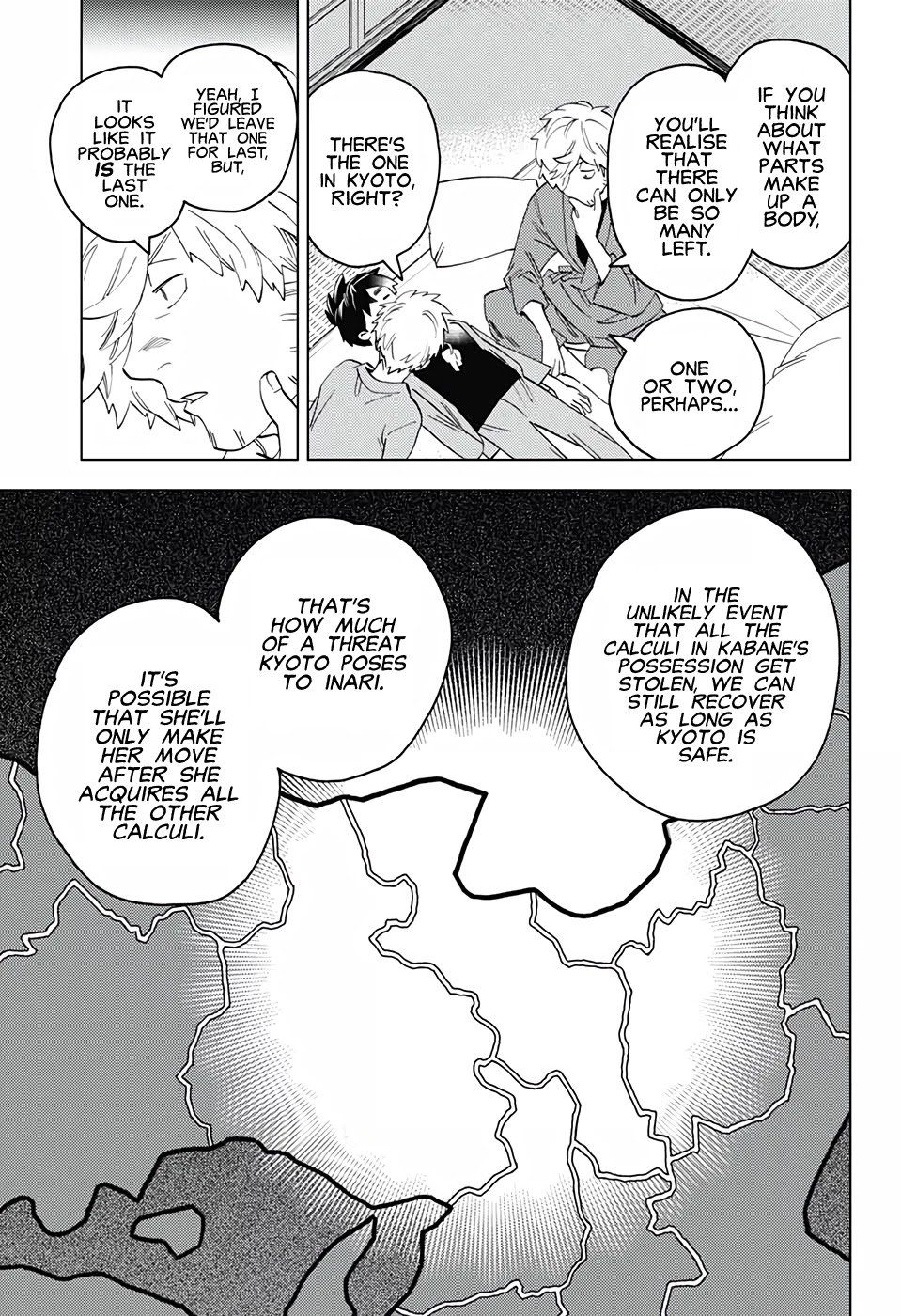 Kemono Jihen Chapter 57 page 33 - Chapter 57: Fallen Star