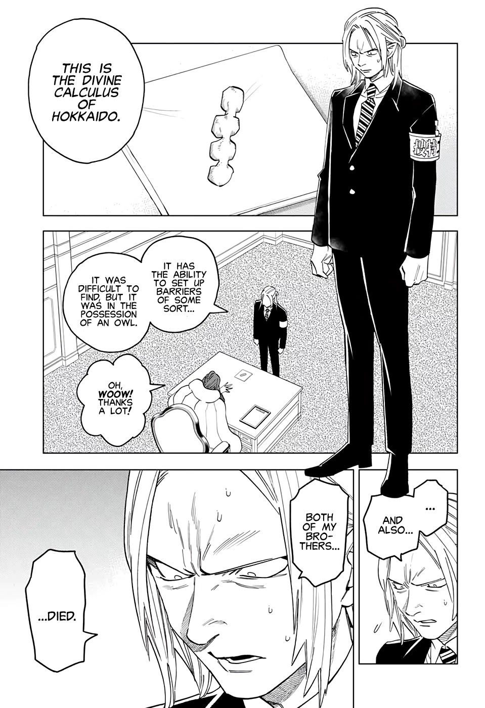Kemono Jihen Chapter 57 page 37 - Chapter 57: Fallen Star