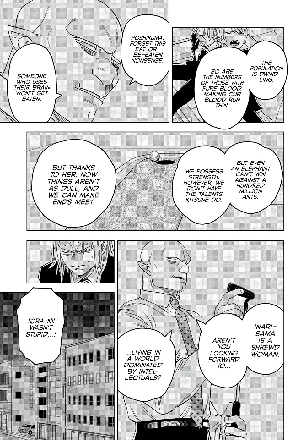 Kemono Jihen Chapter 57 page 39 - Chapter 57: Fallen Star