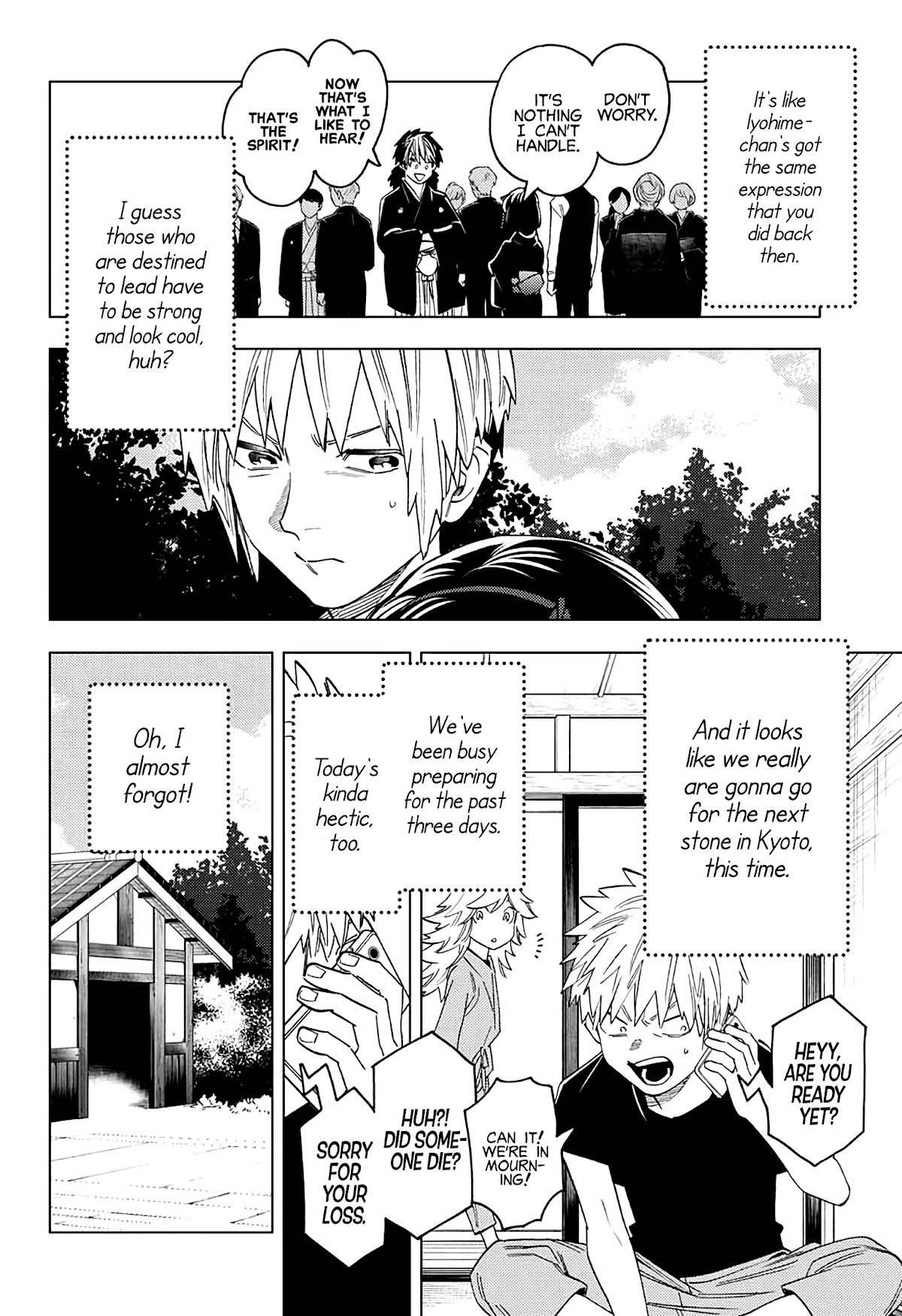 Kemono Jihen Chapter 58 page 12 - Chapter 58: Choice