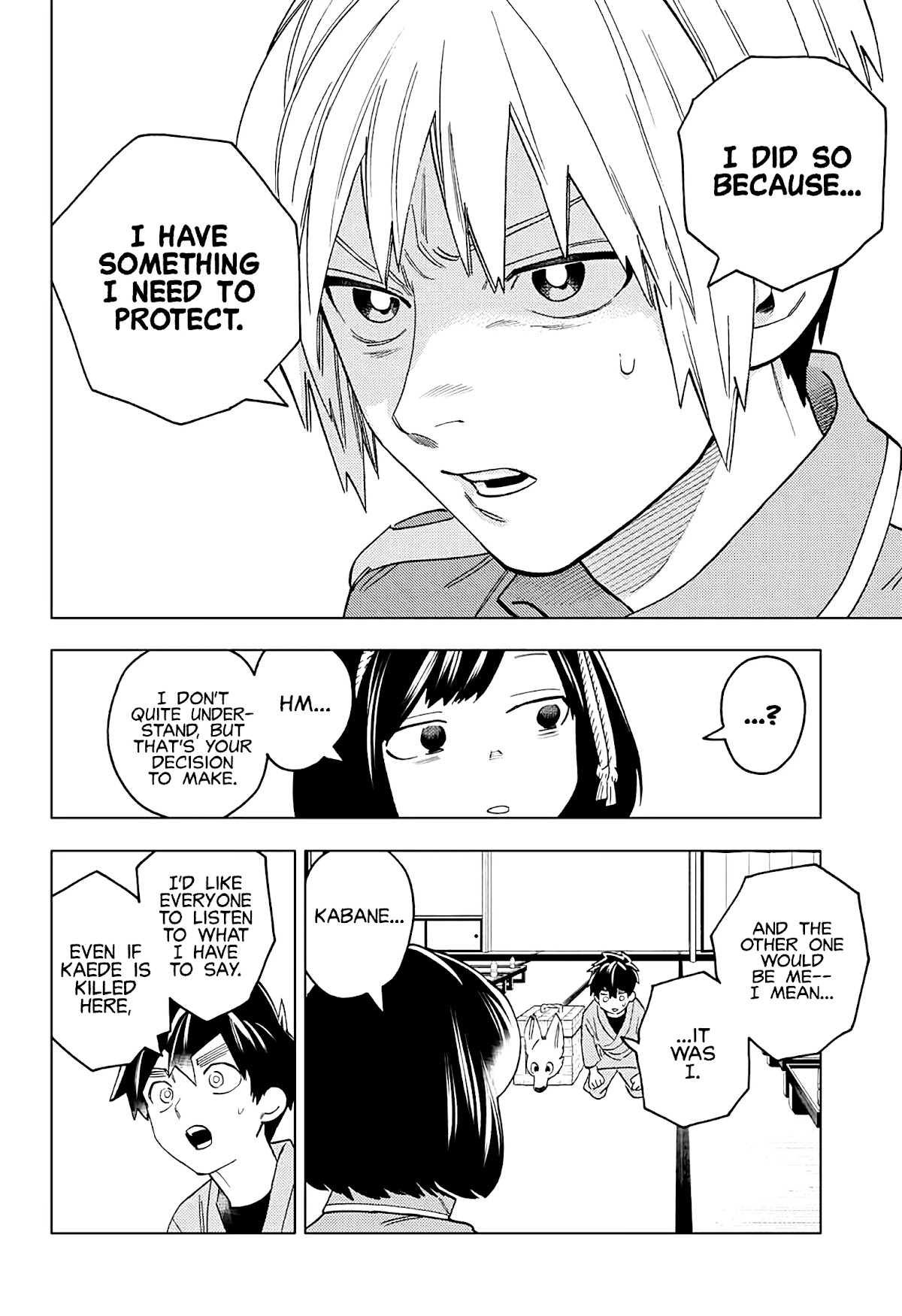 Kemono Jihen Chapter 58 page 30 - Chapter 58: Choice