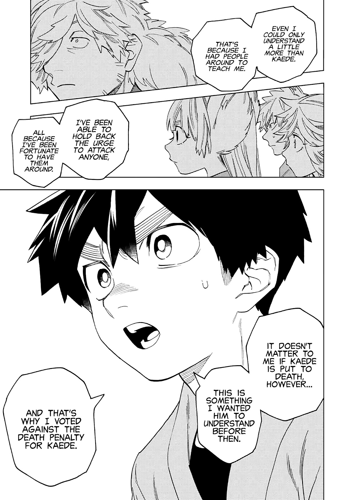 Kemono Jihen Chapter 58 page 35 - Chapter 58: Choice