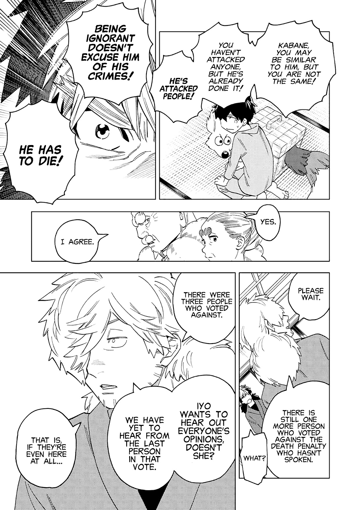 Kemono Jihen Chapter 58 page 37 - Chapter 58: Choice