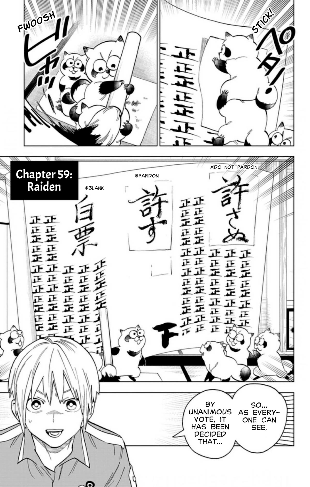 Kemono Jihen Chapter 59 page 1 - Chapter 59