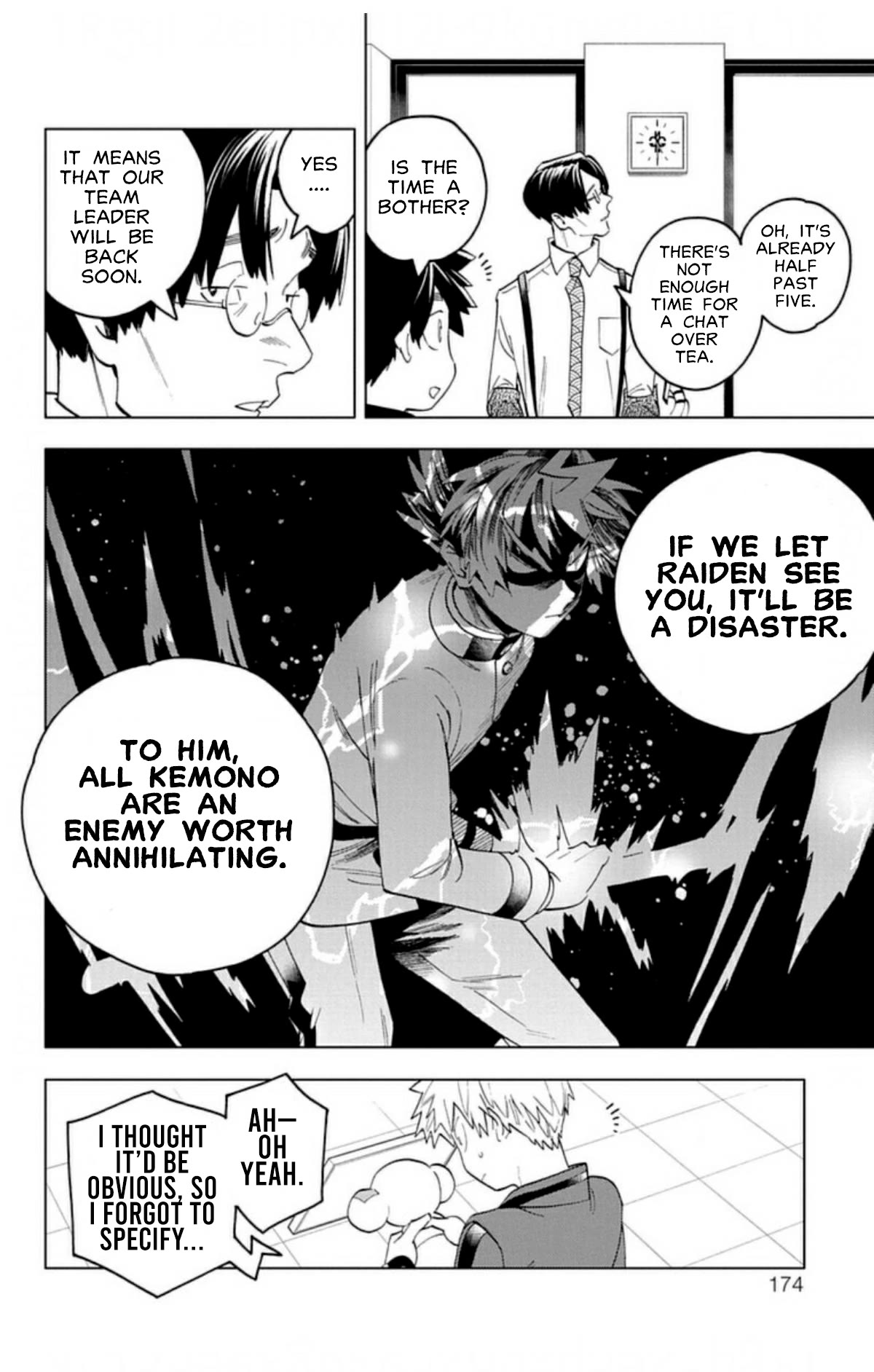 Kemono Jihen Chapter 59 page 32 - Chapter 59