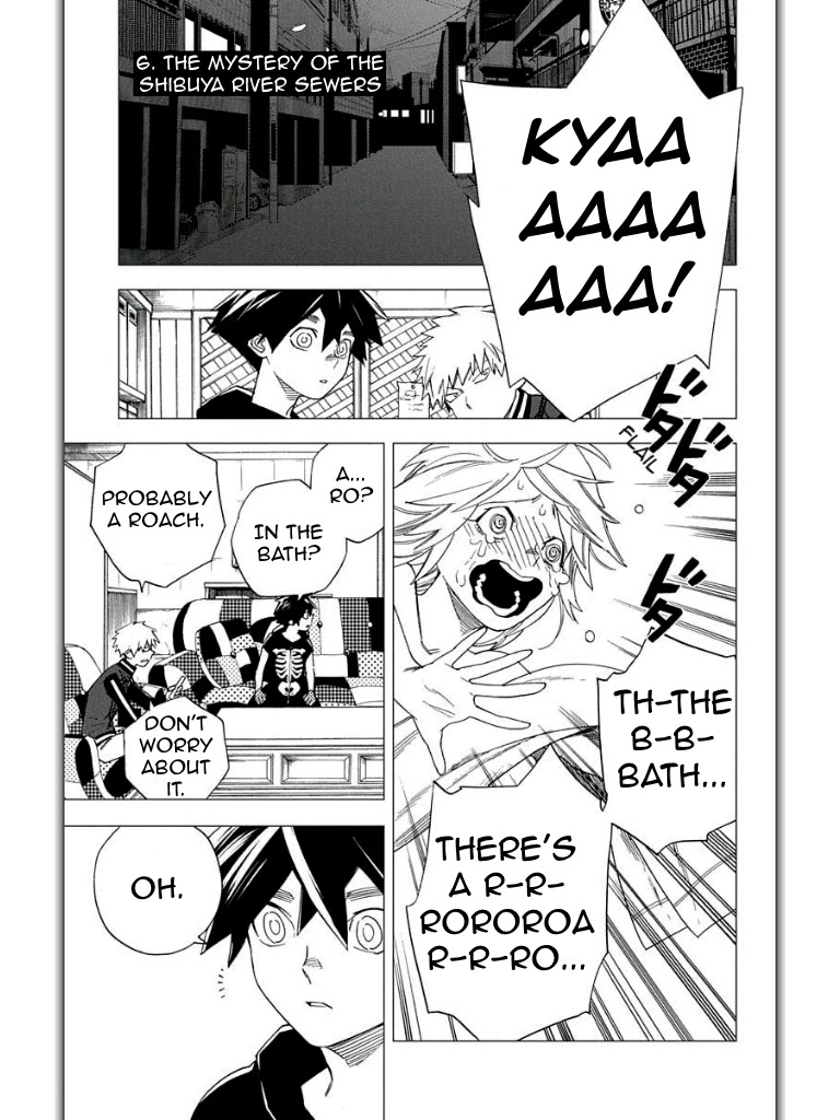 Kemono Jihen Chapter 6 page 1 - Chapter 6: The Mystery of the Shibuya River Sewers
