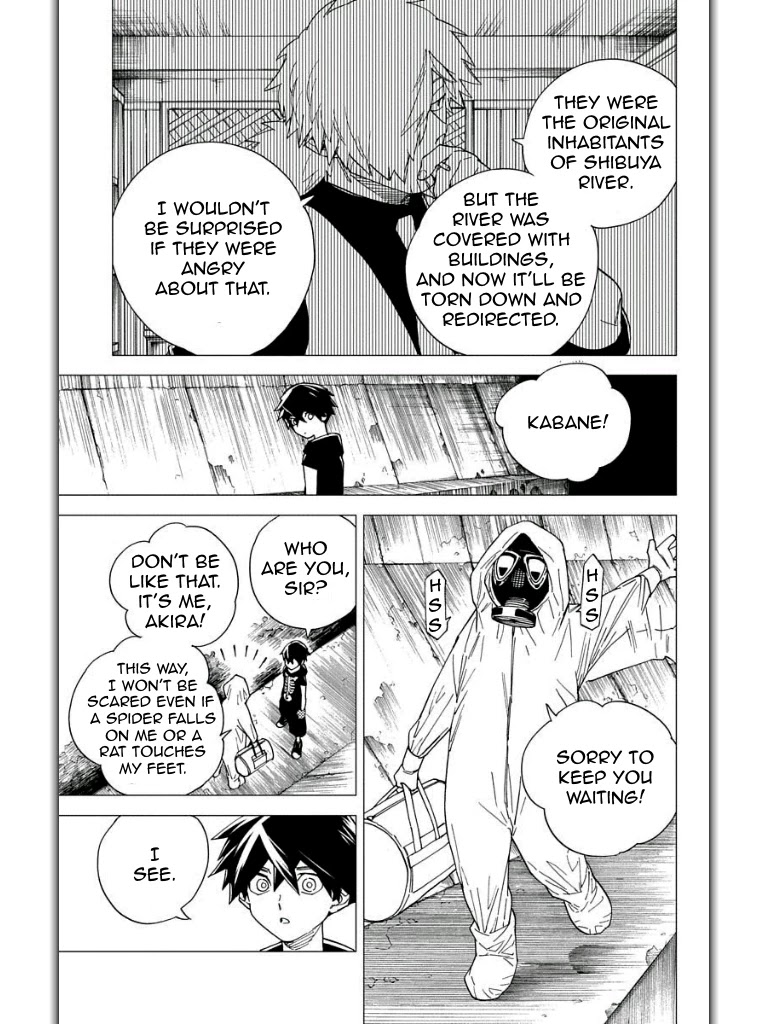 Kemono Jihen Chapter 6 page 11 - Chapter 6: The Mystery of the Shibuya River Sewers