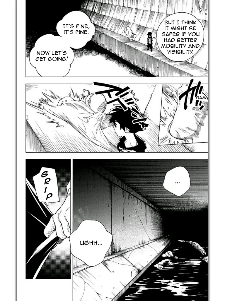 Kemono Jihen Chapter 6 page 12 - Chapter 6: The Mystery of the Shibuya River Sewers