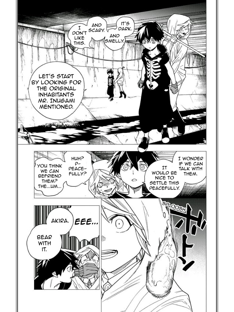 Kemono Jihen Chapter 6 page 13 - Chapter 6: The Mystery of the Shibuya River Sewers