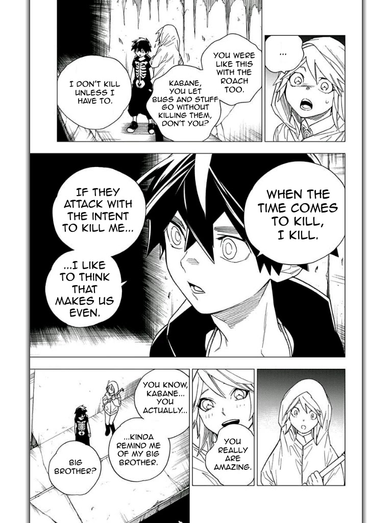 Kemono Jihen Chapter 6 page 15 - Chapter 6: The Mystery of the Shibuya River Sewers