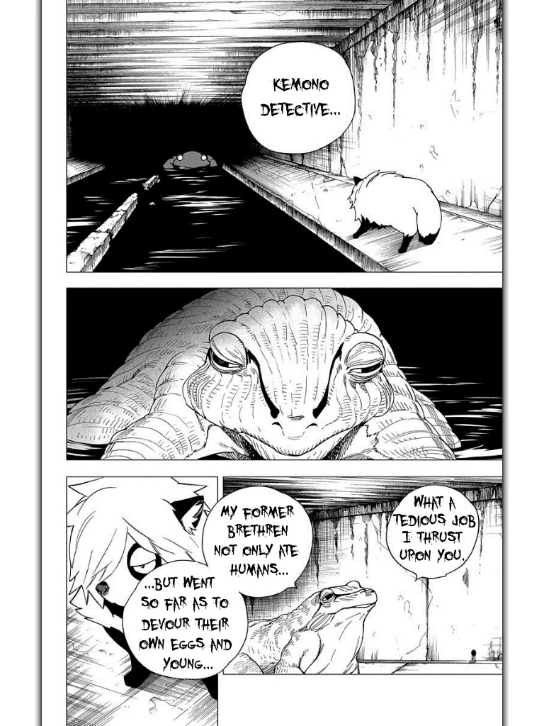 Kemono Jihen Chapter 6 page 40 - Chapter 6: The Mystery of the Shibuya River Sewers