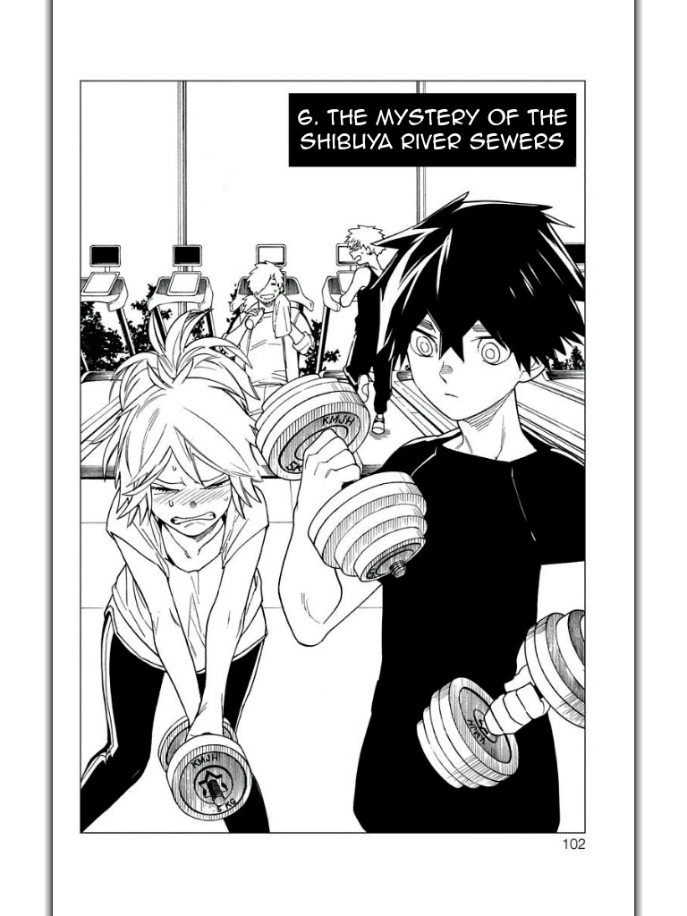 Kemono Jihen Chapter 6 page 6 - Chapter 6: The Mystery of the Shibuya River Sewers