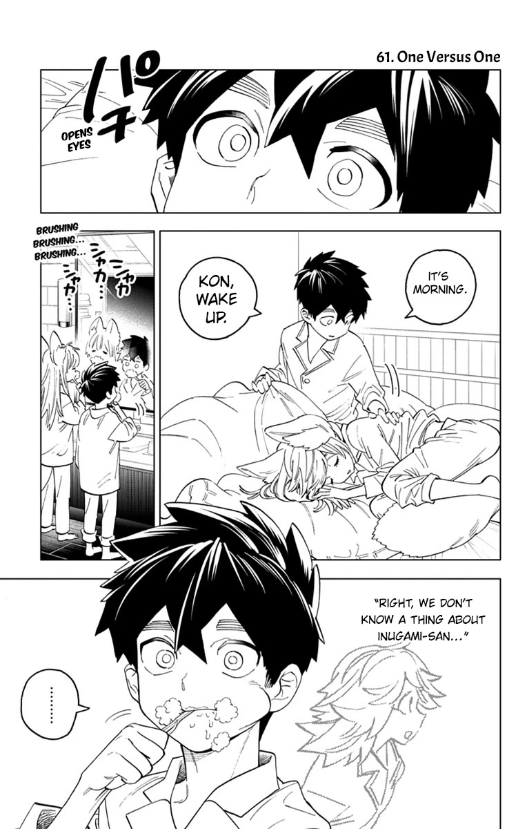 Kemono Jihen Chapter 61 page 1 - Chapter 61: One Versus One