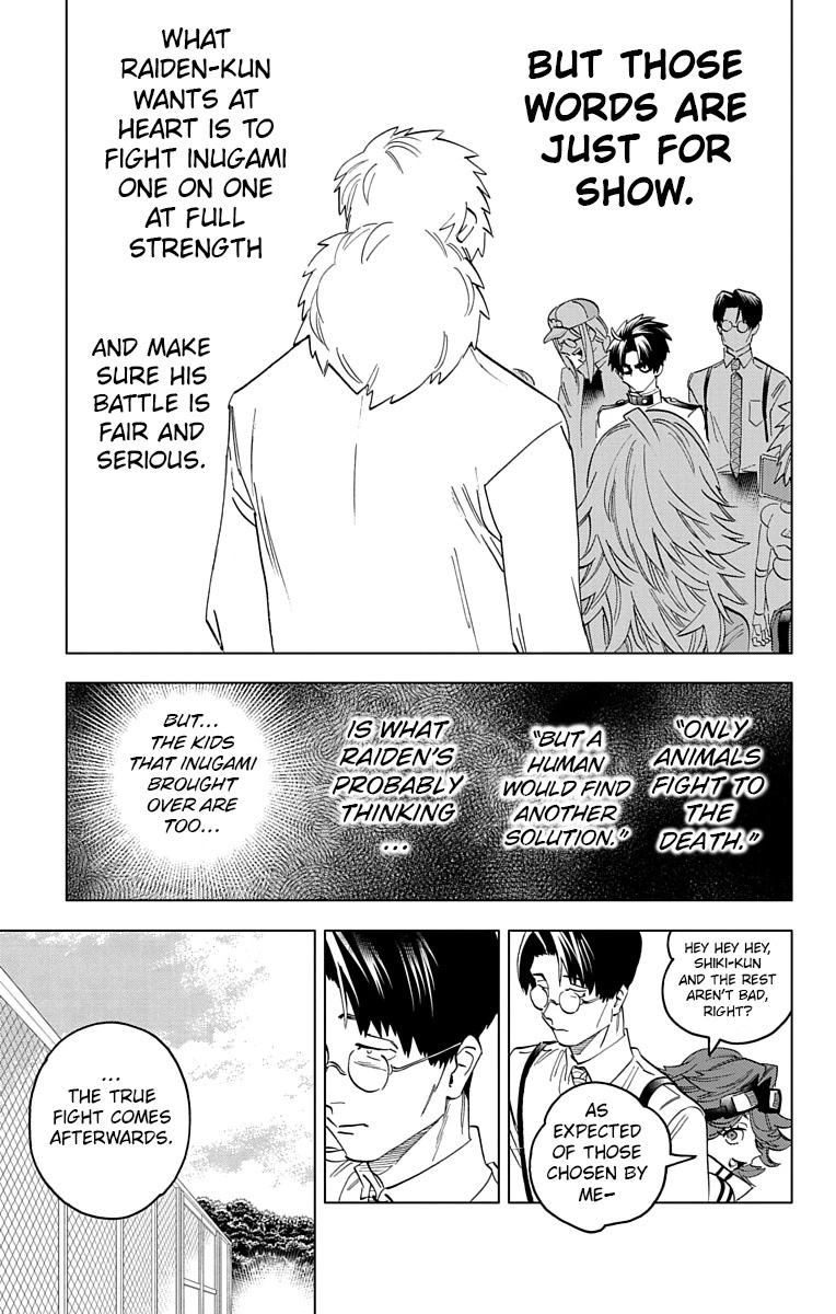 Kemono Jihen Chapter 61 page 12 - Chapter 61: One Versus One