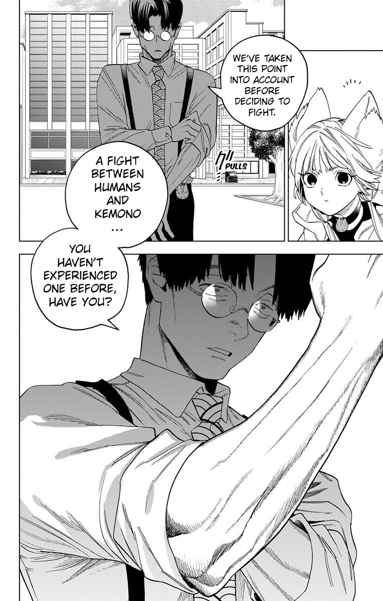 Kemono Jihen Chapter 61 page 17 - Chapter 61: One Versus One