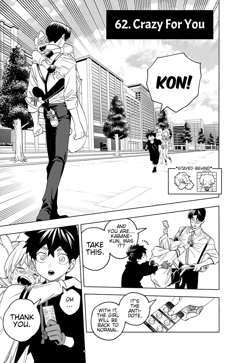 Kemono Jihen Chapter 62 page 1 - Chapter 62: Crazy for You