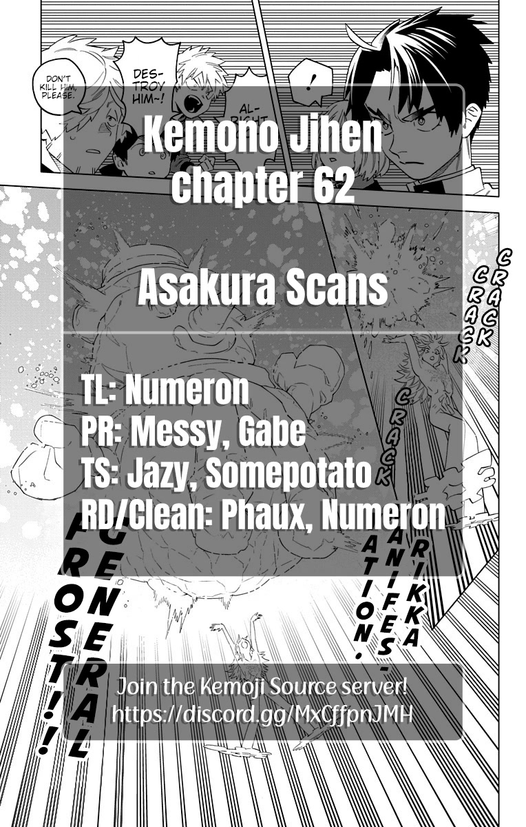 Kemono Jihen Chapter 62 page 31 - Chapter 62: Crazy for You