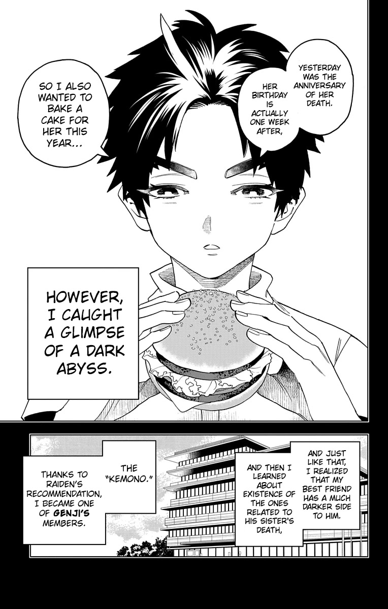 Kemono Jihen Chapter 63 page 10 - Chapter 63: Tsuna, the Demon Slayer