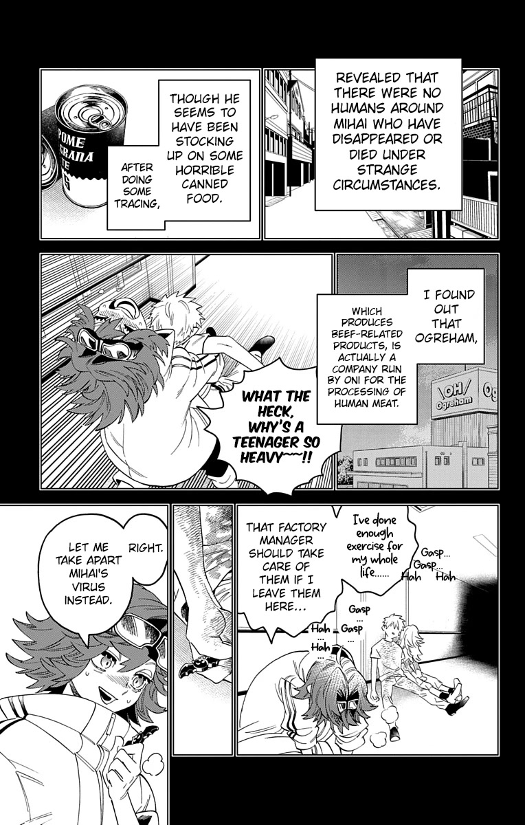 Kemono Jihen Chapter 63 page 14 - Chapter 63: Tsuna, the Demon Slayer